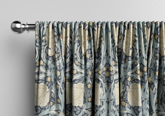 William Morris At Home Pimpernel, Indigo - Made to Measure Curtains - Image 9